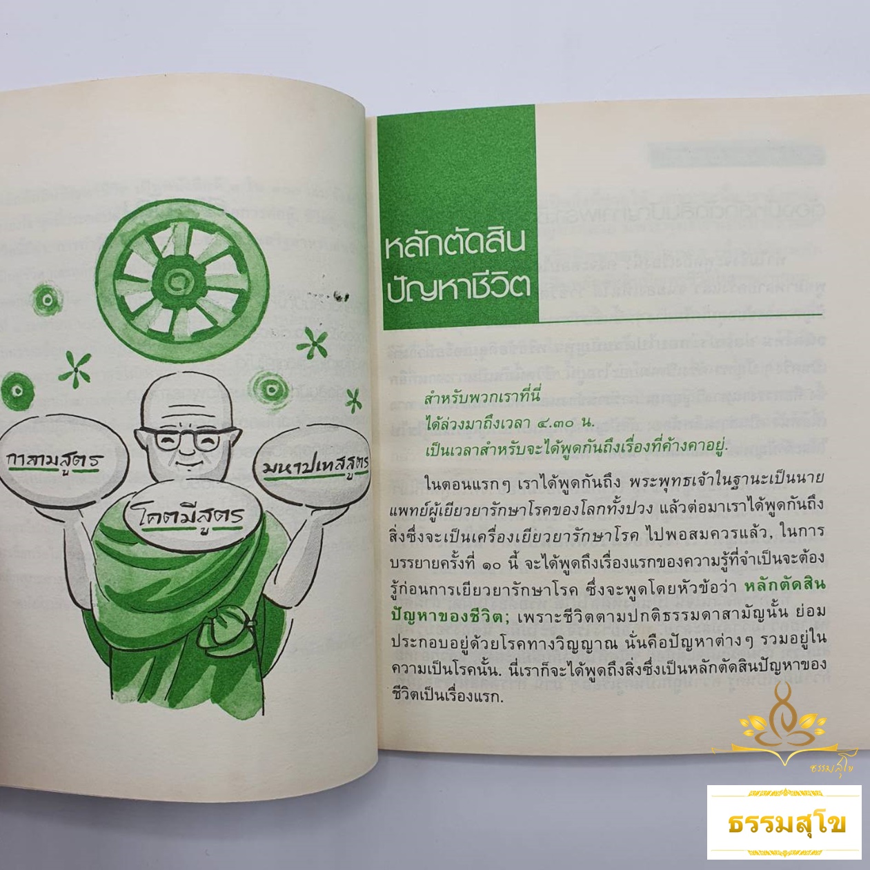 หลักตัดสินปัญหาชีวิต : ธรรมบรรยาย ท่านพุทธทาสภิกขุ