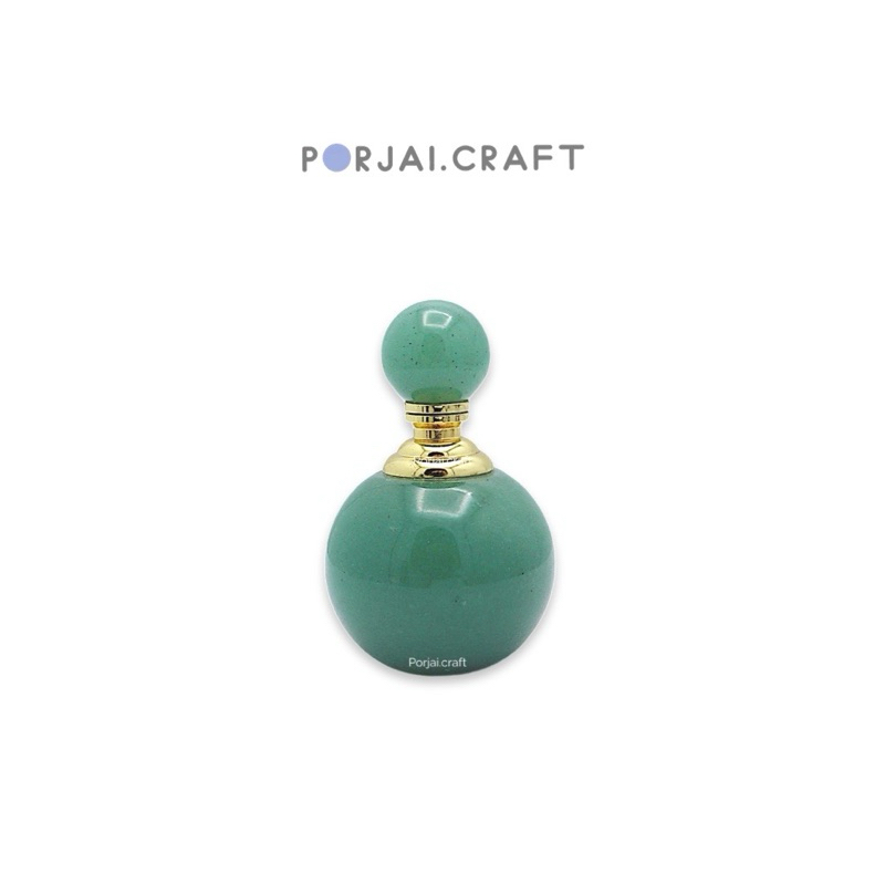 Green Aventurine Perfume Bottle ขวดน้ำหอมอเวนจูรีน