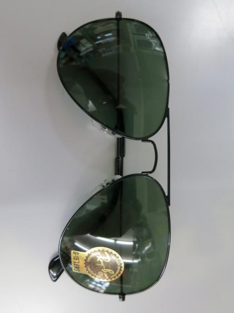 **ขายแล้ว**แว่นกันแดด Ray-Ban รุ่น RB3025 L2823 BLACK AVIATOR 58#14 ของใหม่