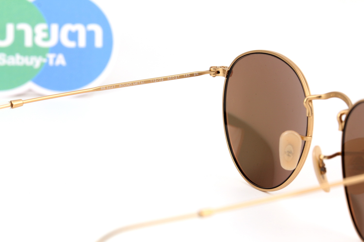 RayBan Round Flash RB3447 112/Z2