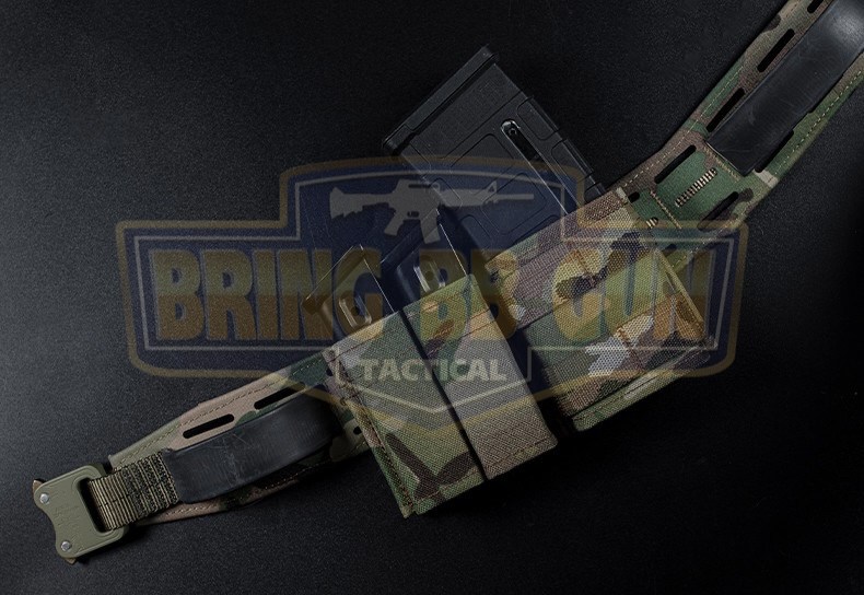 เพ้าแม็กกาซีน 2+1 (ปืนสั่น2ช่อง+ปืนยาว1ช่อง) (ซองแม็กกาซีน 2+1) (FAST 9MM &5.56 Double Mag Pouch)