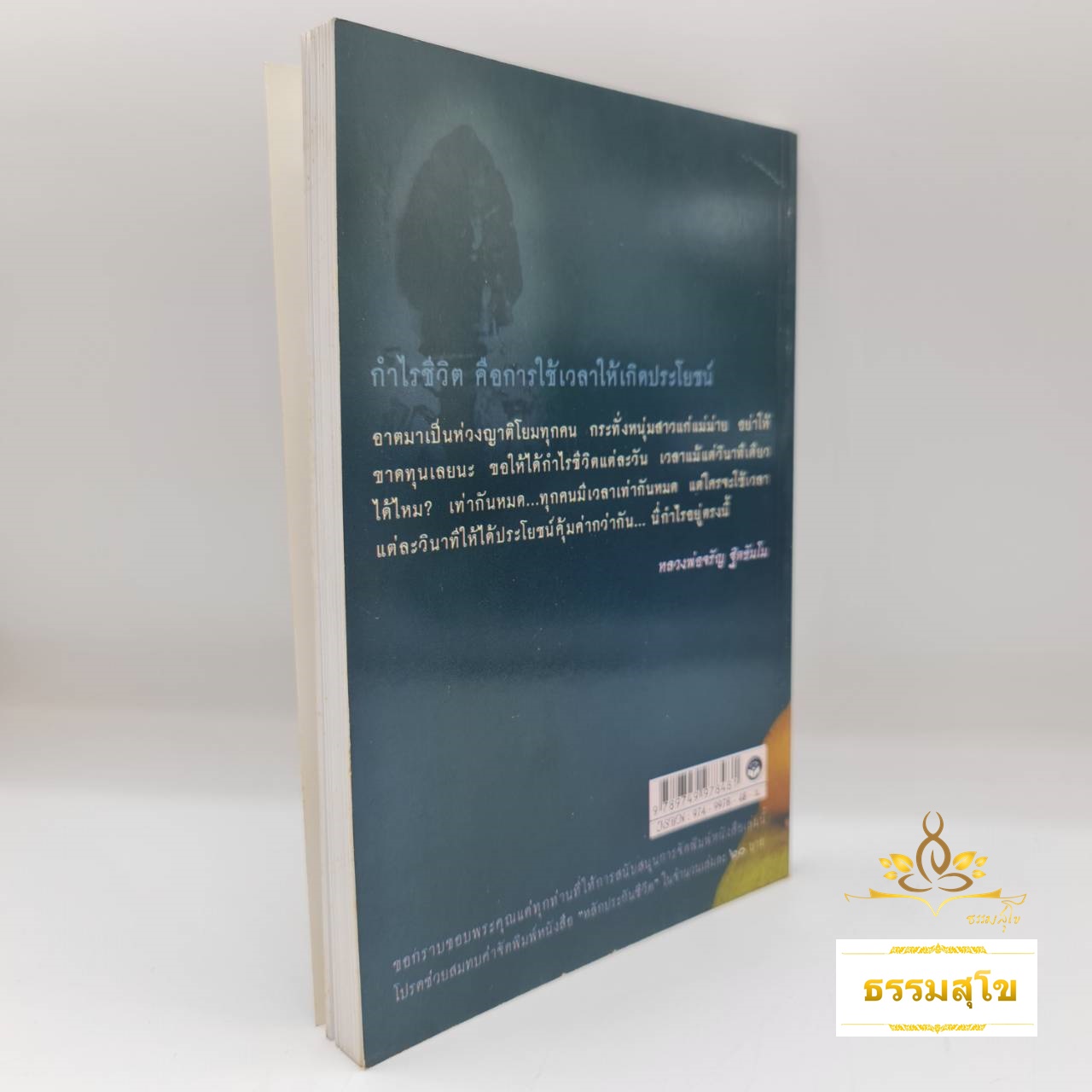 หลักประกันชีวิต : ทุกลมหายใจใช้เวลาให้เป็นประโยชน์ (หนังสือมีสภาพเก่า)