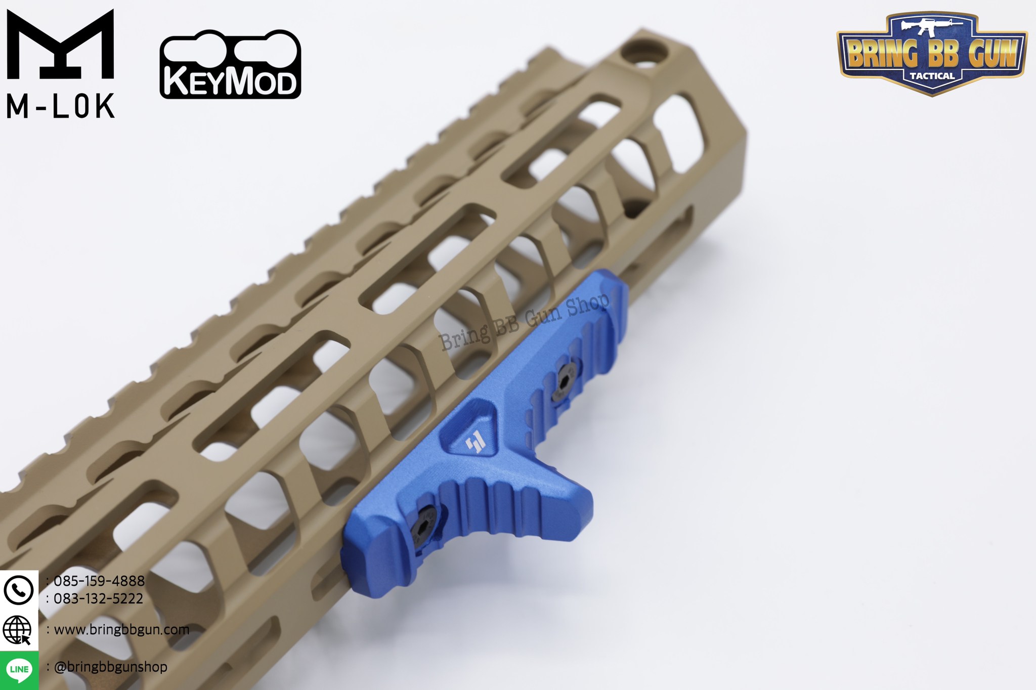 กริ๊ปมือหน้า ยี่ห้อ Strike Industries (ใช้ได้กับชุดหน้าระบบราง M-Lock และ Keymod)