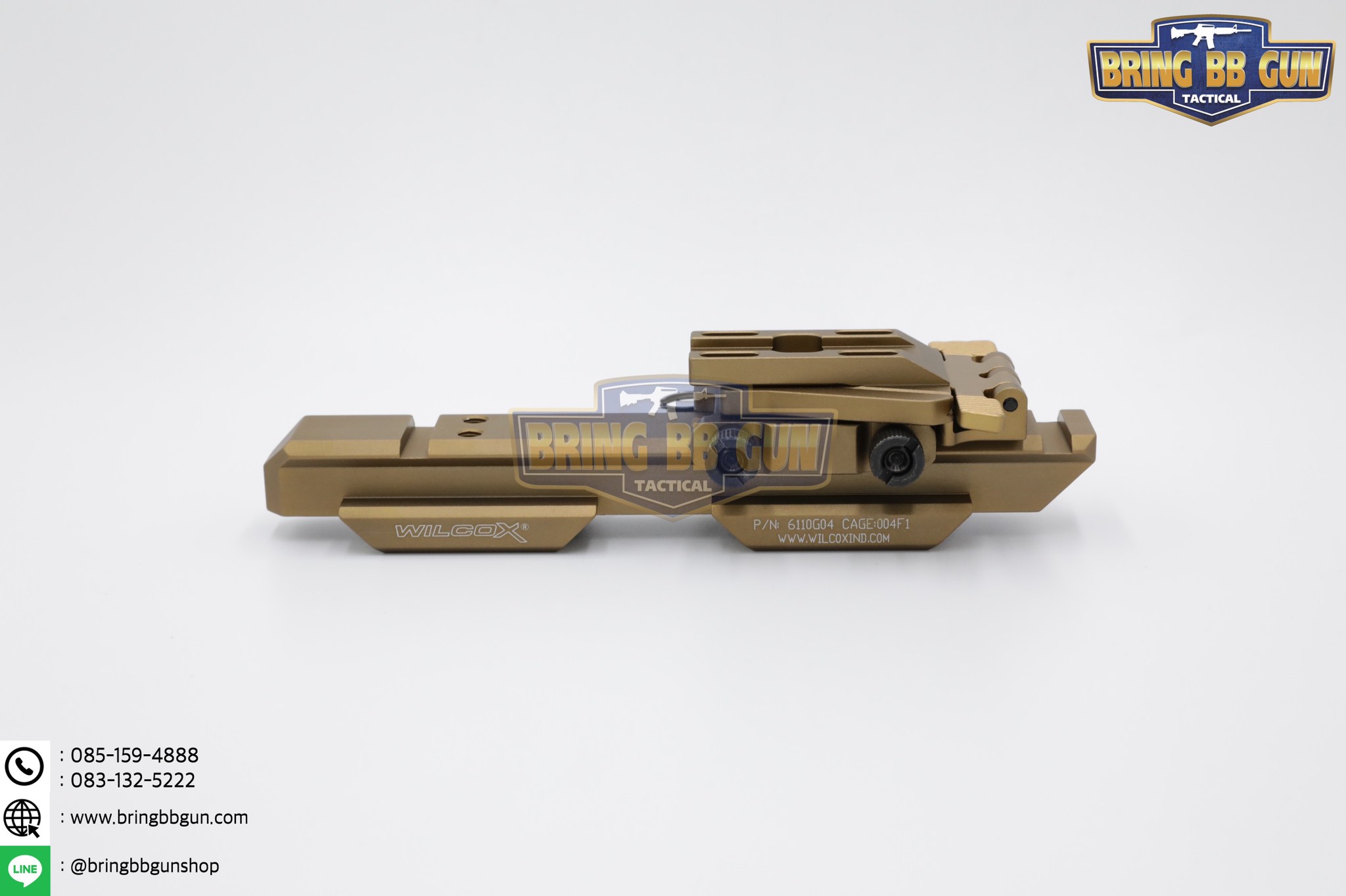 ชุดขายกสูง ดอท+ซูมหลังดอท Wilcox (Side Flip Mount Set for G33) (Wilcox Type Side Flip G33 mount Set)