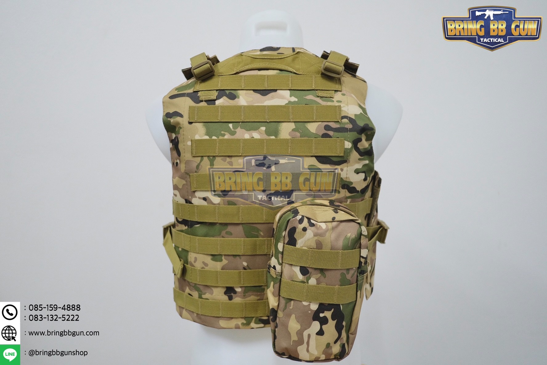 เสื้อเวส รุ่น สลิง (เสื้อเวสสลิง) (เวสสลิง) (เสื้อเกราะ Vest สลิง)