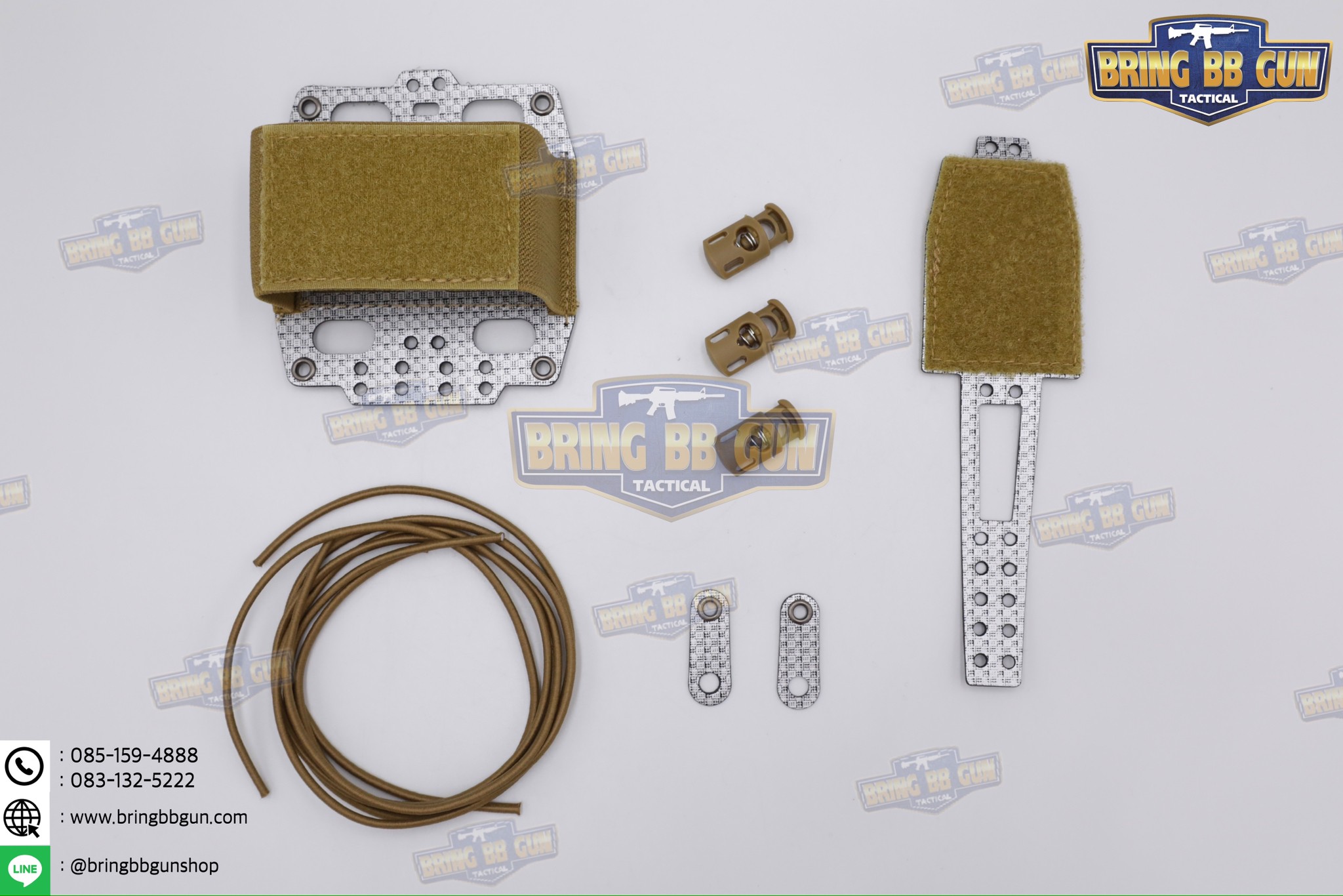 FRO PVS31 Battery Retention System (เพ้าเก็บแบตเตอรี่ไนท์วิชั่นติดหมวก Fast) (NVG Battery Helmet Pouch) (FERROR) (FRO)