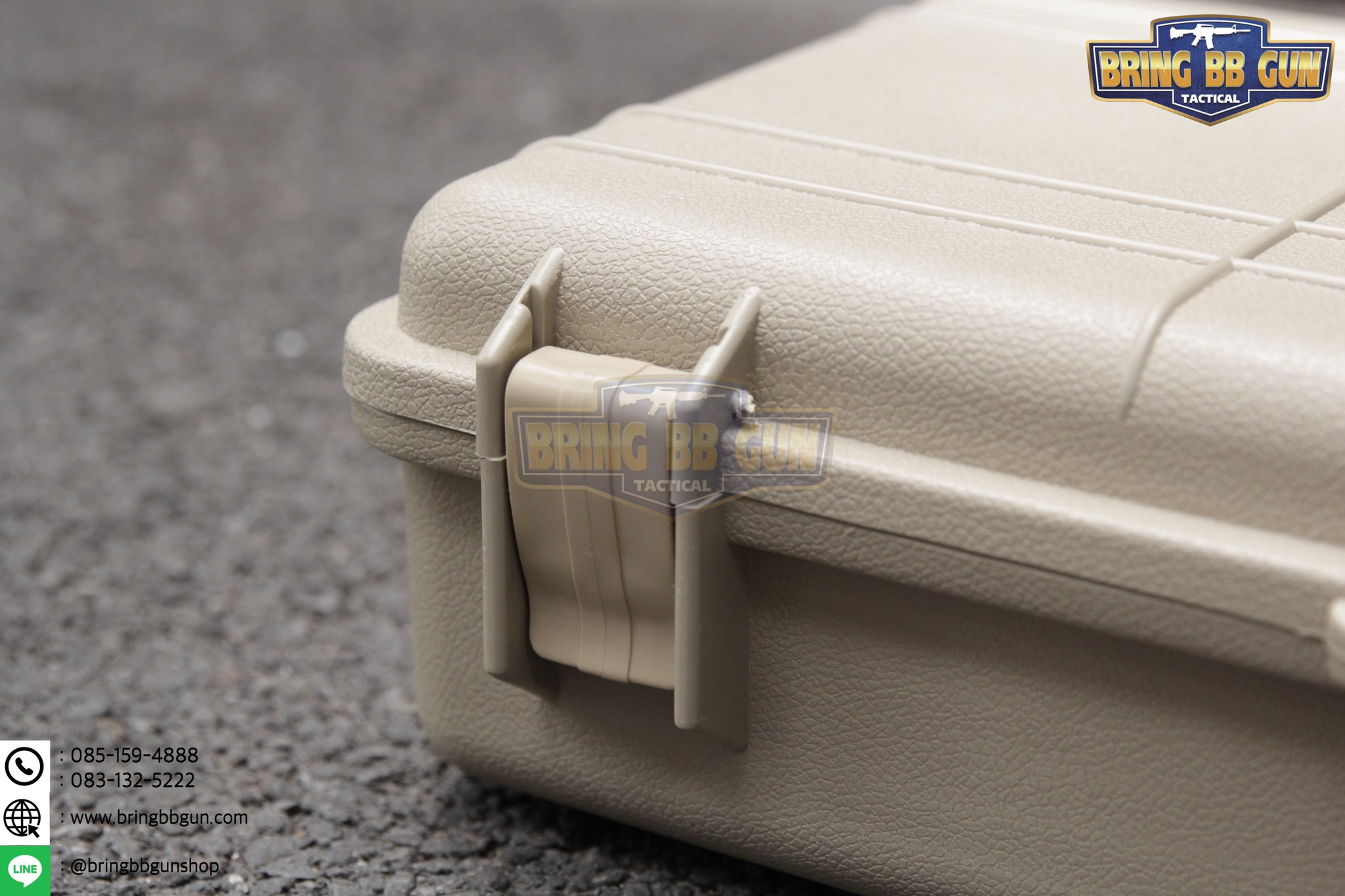 กล่องปืนยี่ห้อ Solid Case (Hard case) ขนาดภายนอก : 85*32*14 cm. ขนาดภายใน : 82*28.5*14 cm.