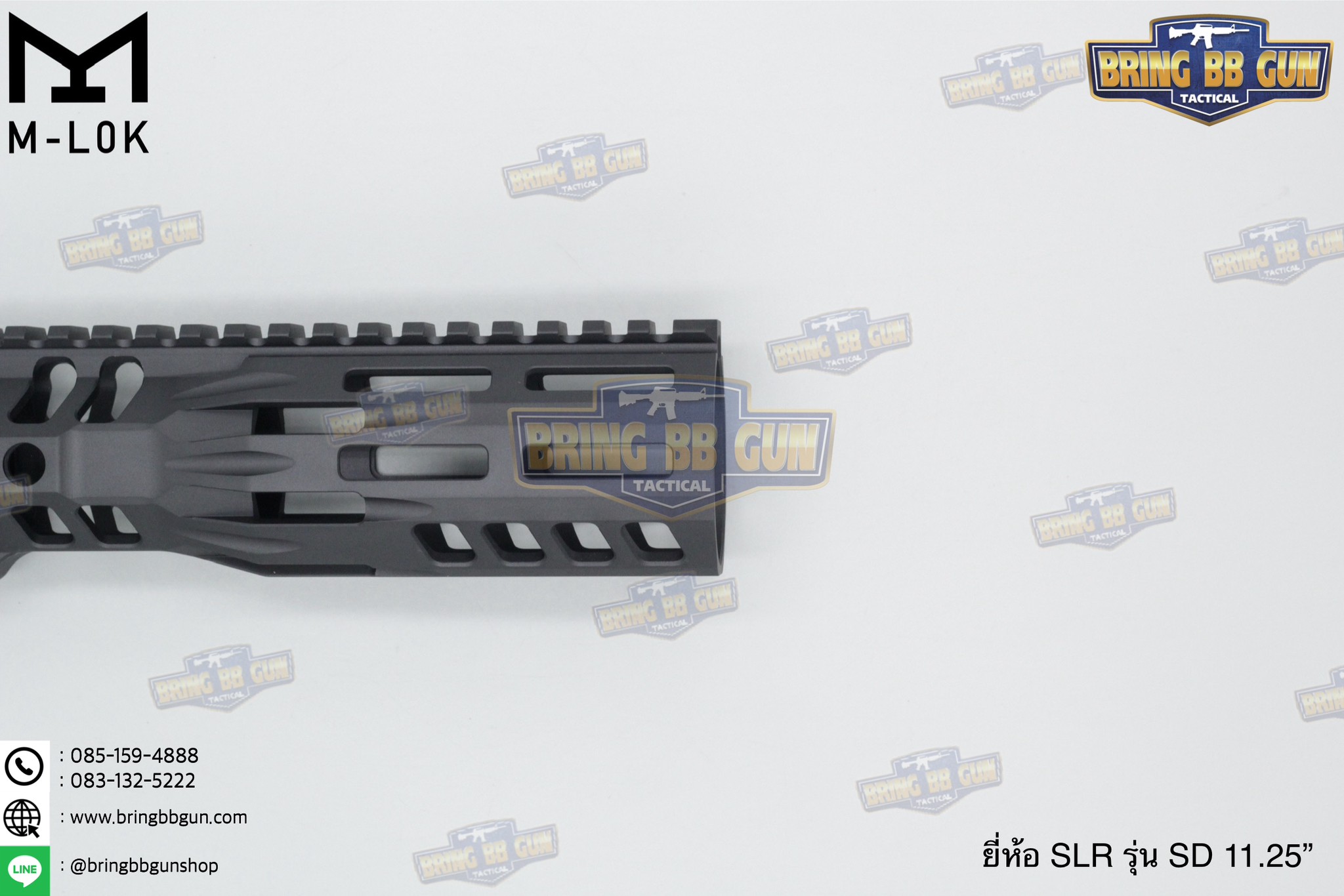 ชุดหน้า SLR รุ่น SD ระบบราง M-Lok (รางหน้า SLR SD M-Lok) (SD M-Lok Handguard)