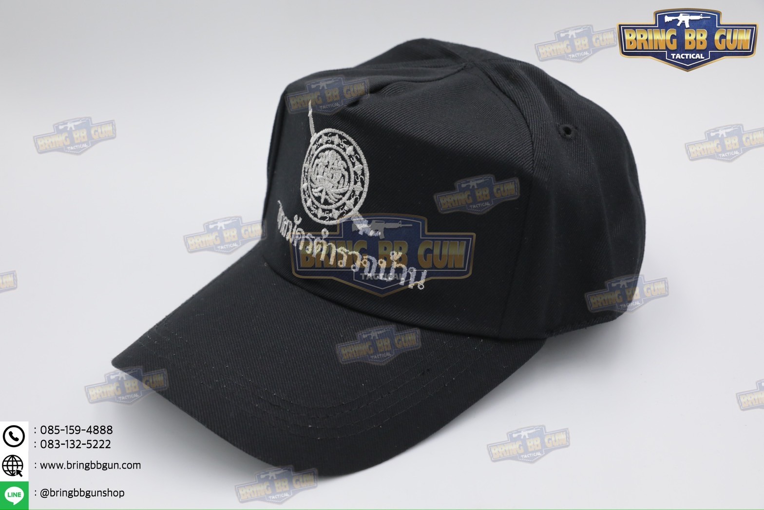 หมวกแก๊ปปักลายหน่วยงานต่าง เกรดพรีเมี่ยม (Version 2) Cap