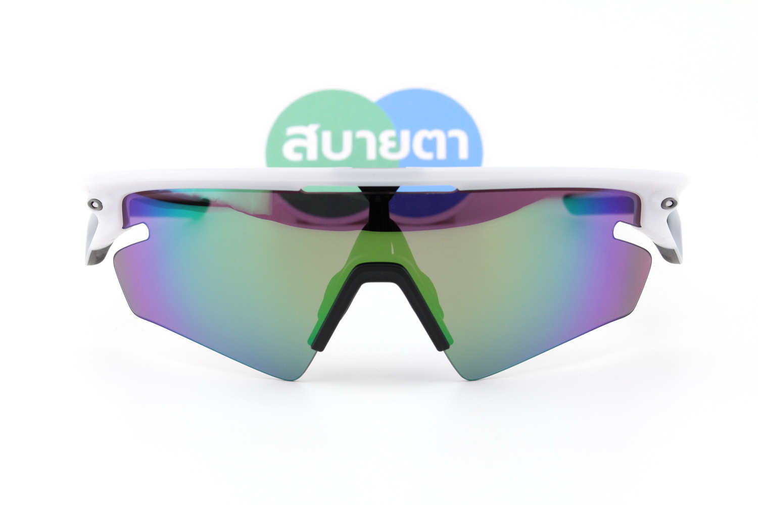 Oakley Sphaera Slash Matte Vapor / Prizm Road Jade SKU#OO9499-04