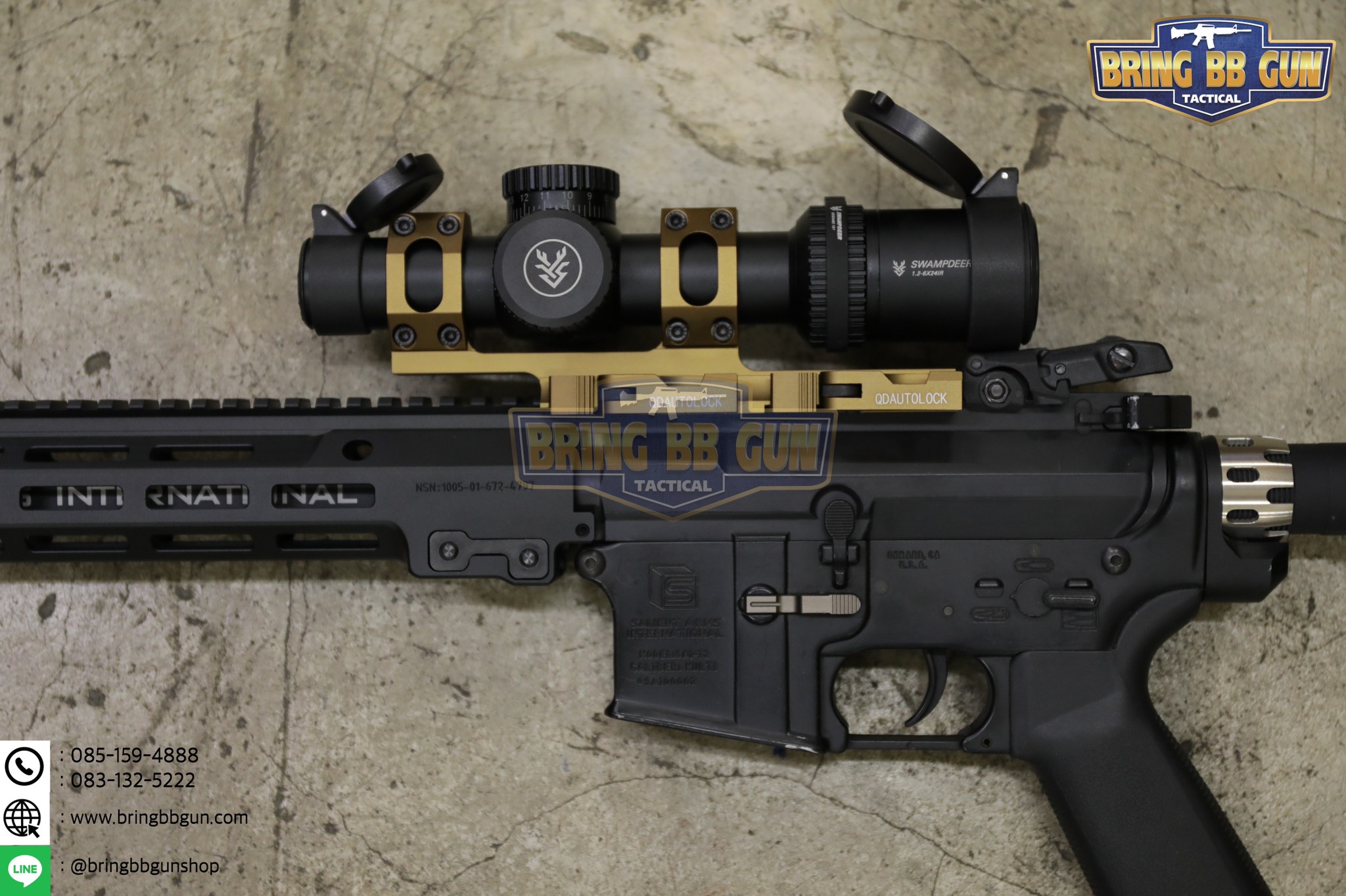 ขาจับกล้อง SPR Recon QD วง25-30mm. (ขาจับกล้อง ปลดไว) (QDautolock)