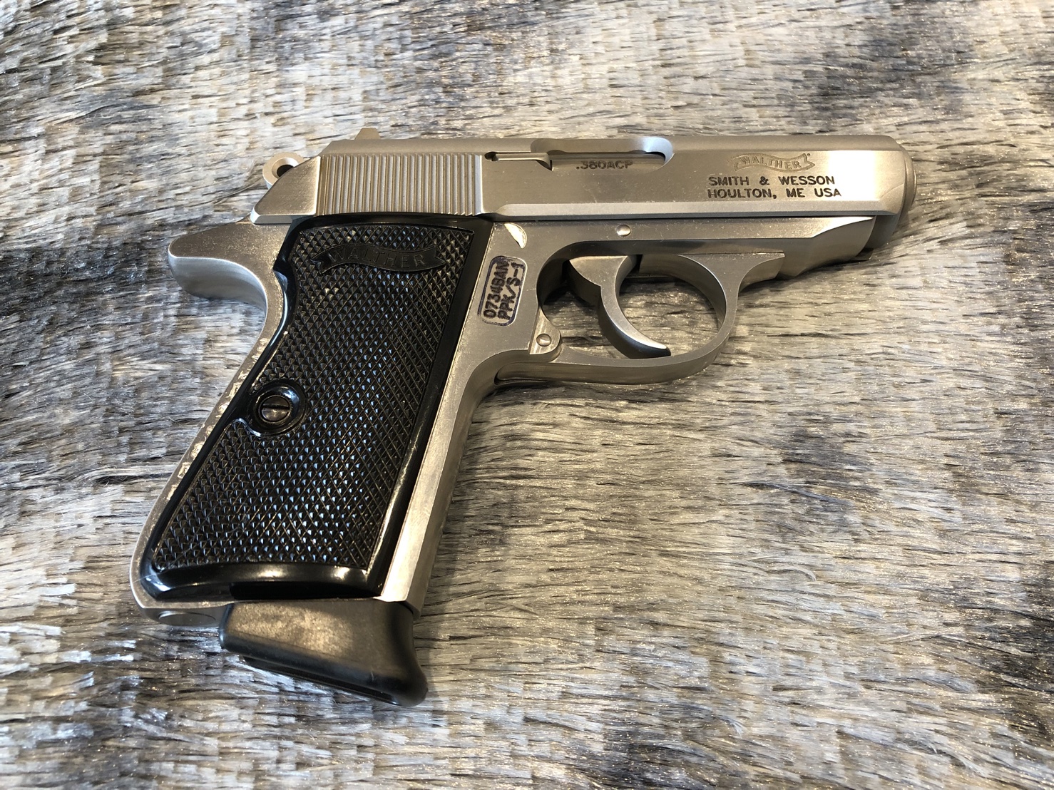 [ปืนฝากขายมือสอง] Walther PPK/S .380 สภาพดี สวยงาม เล็กเท่าฝ่ามือ ปืนประจำกายของพระเอกในหนังเรื่อง 007 เจมส์บอนด์
