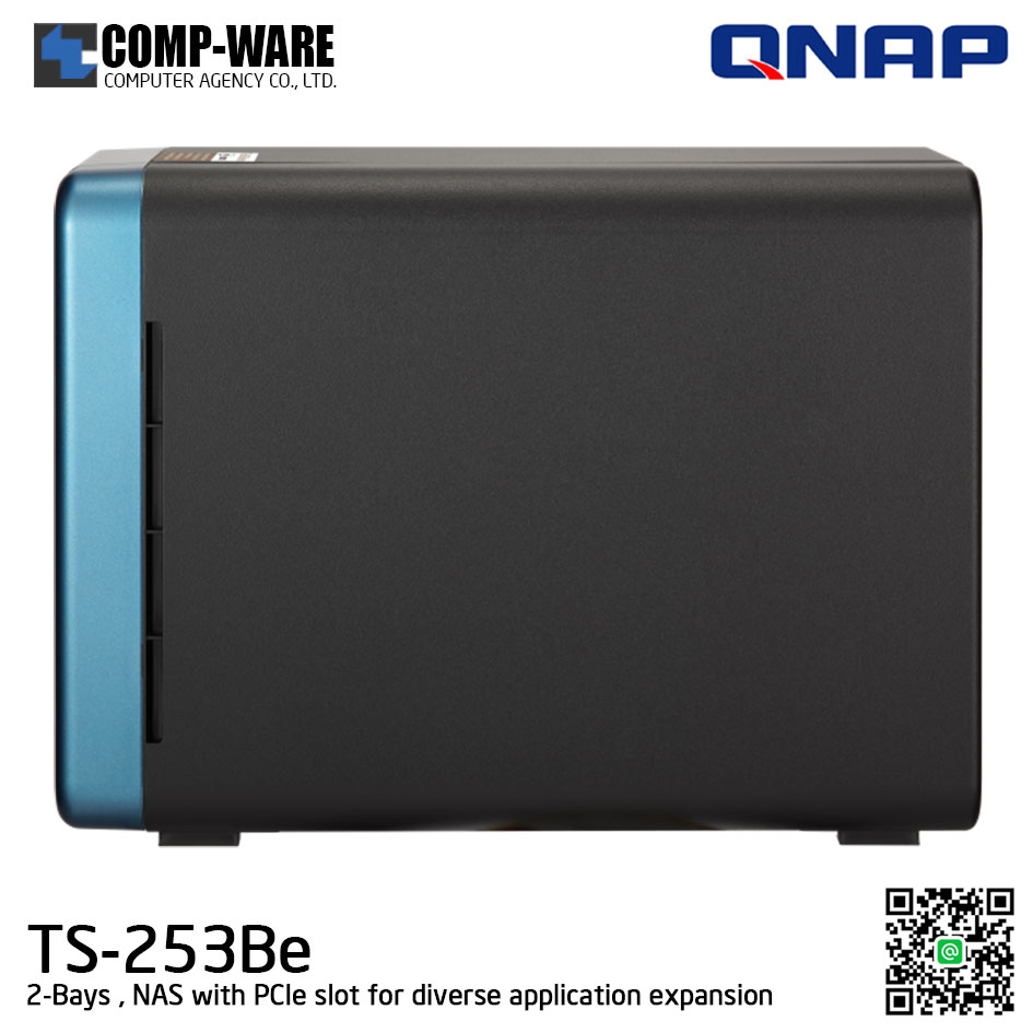 QNAP NAS (2-Bay) TS-253Be (4GB RAM up to 8GB) , no HDD