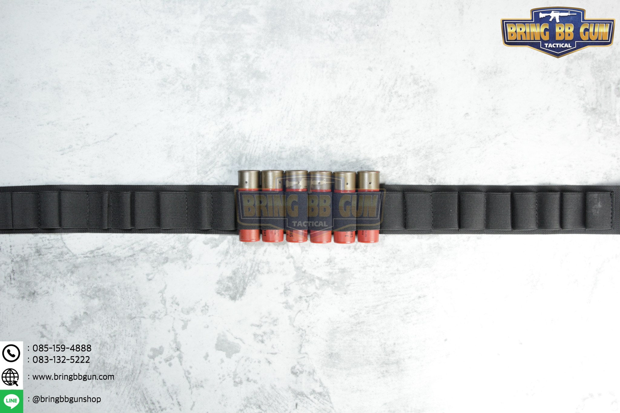 สายสะพายกระสุนลูกซอง 27 นัด