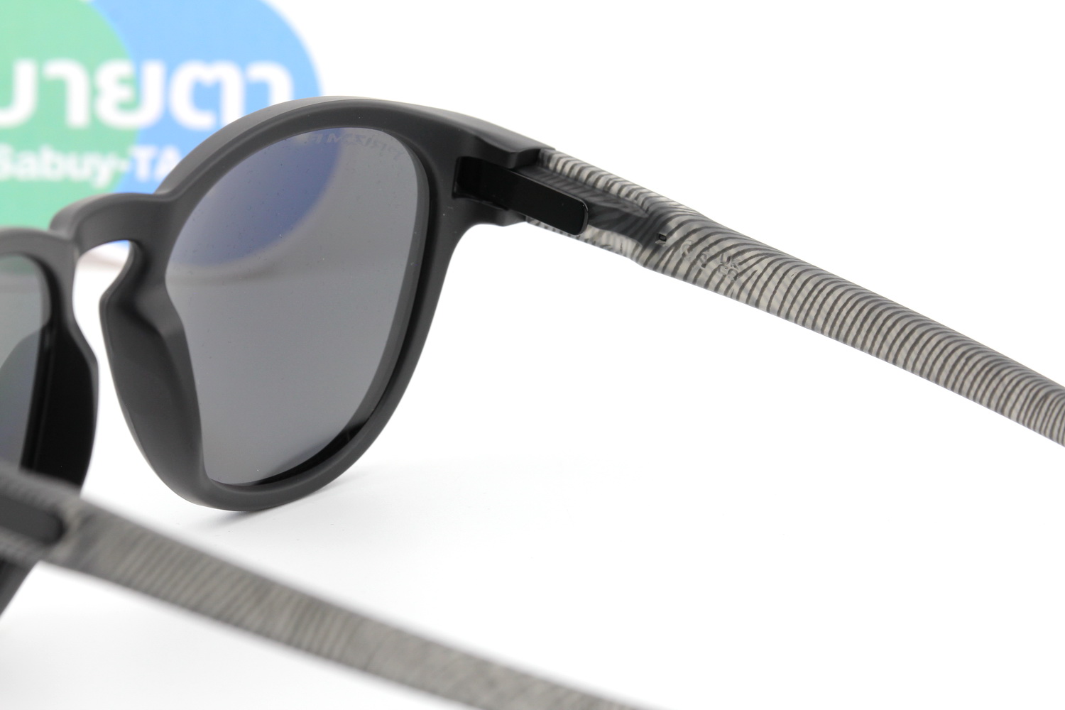 Oakley LATCH (A) Black Fingerprint / Prizm Black Polarized SKU#OO9349-56