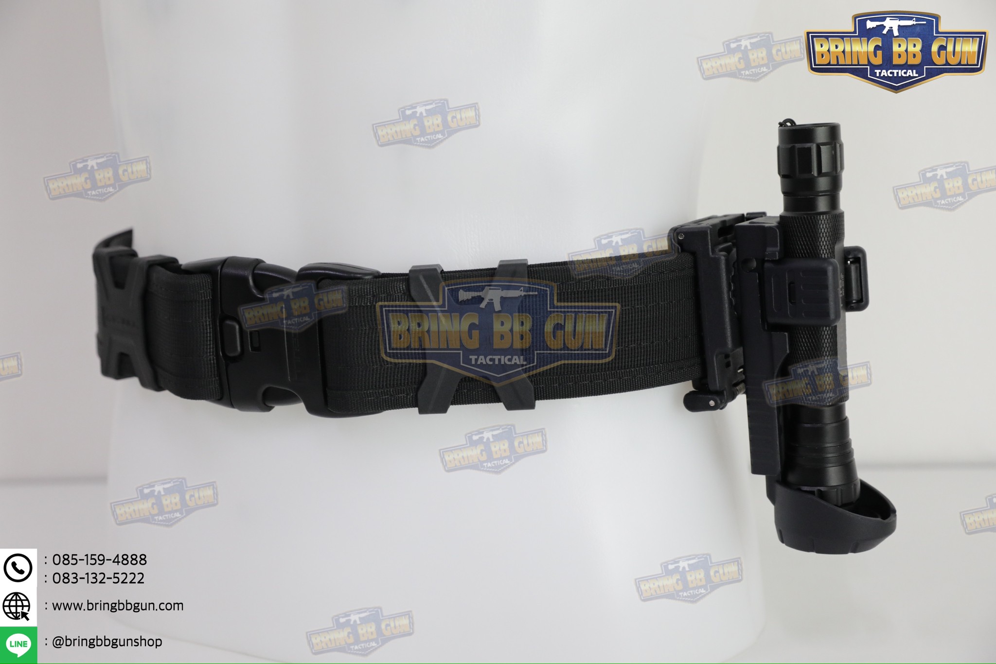 ซองไฟฉายแบบปลดไว รุ่น TR (Tactical Quick Draw Flashlight Holster) (Tactical Flashlight Holder)