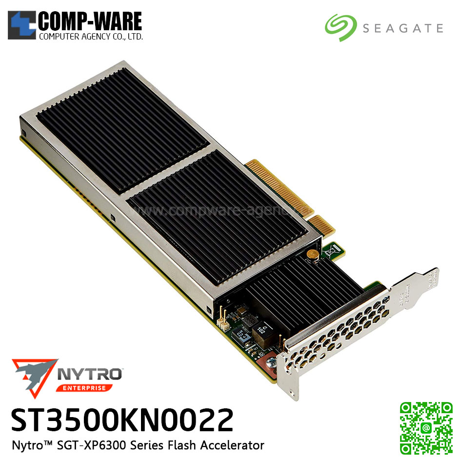 Seagate Nytro 3.5TB MLC HHHL 11.7 SGT-XP6300 Series Flash Accelerator PCI-Express Enterprise SSD - ST3500KN0022