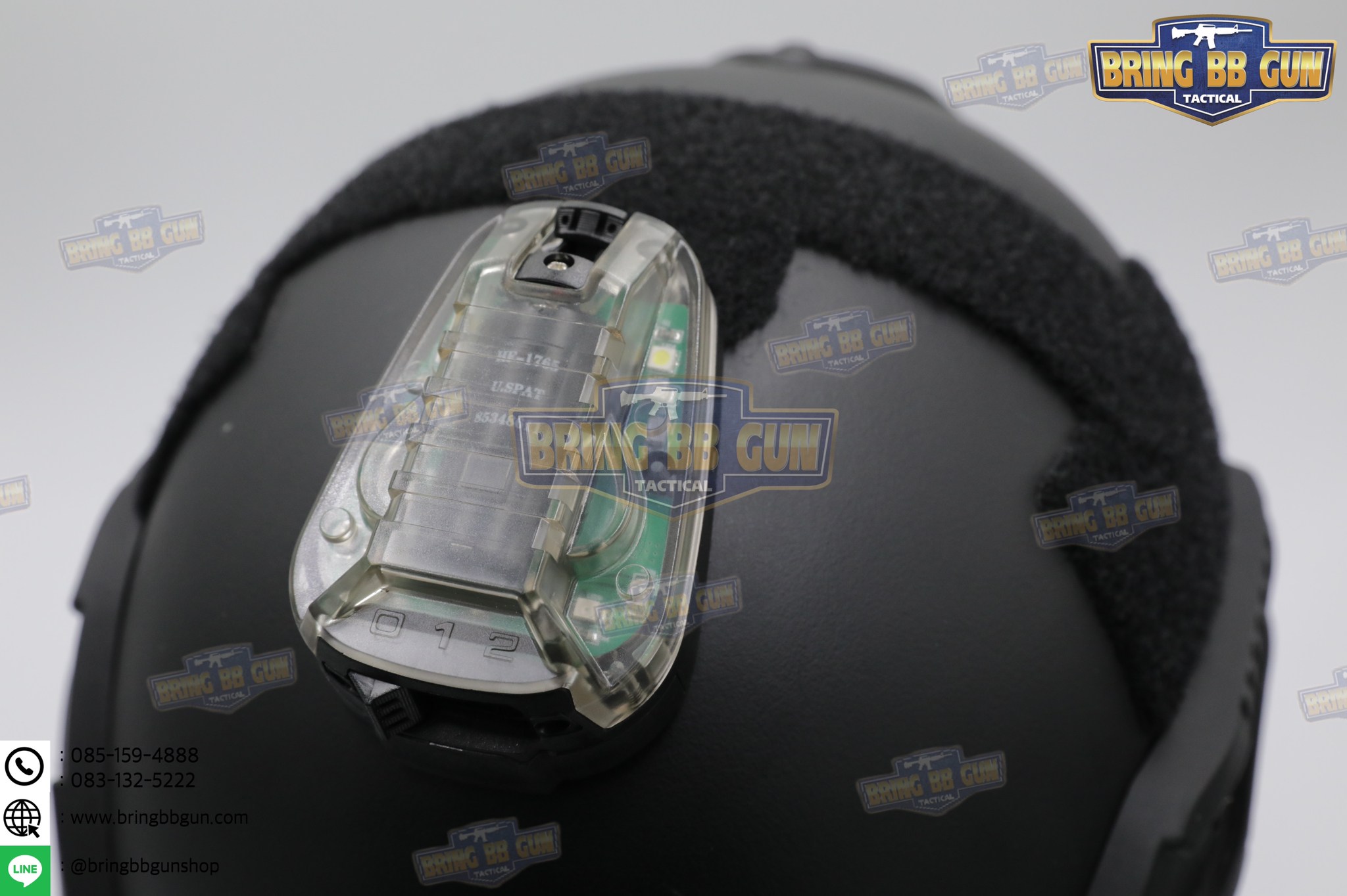 ไฟสำหรับติดหลังหมวก Hel-Star 6 Gen3 (ไฟติดหลังหมวกฟาส) (Hel-Star 6 Gen3 Helmet Light)