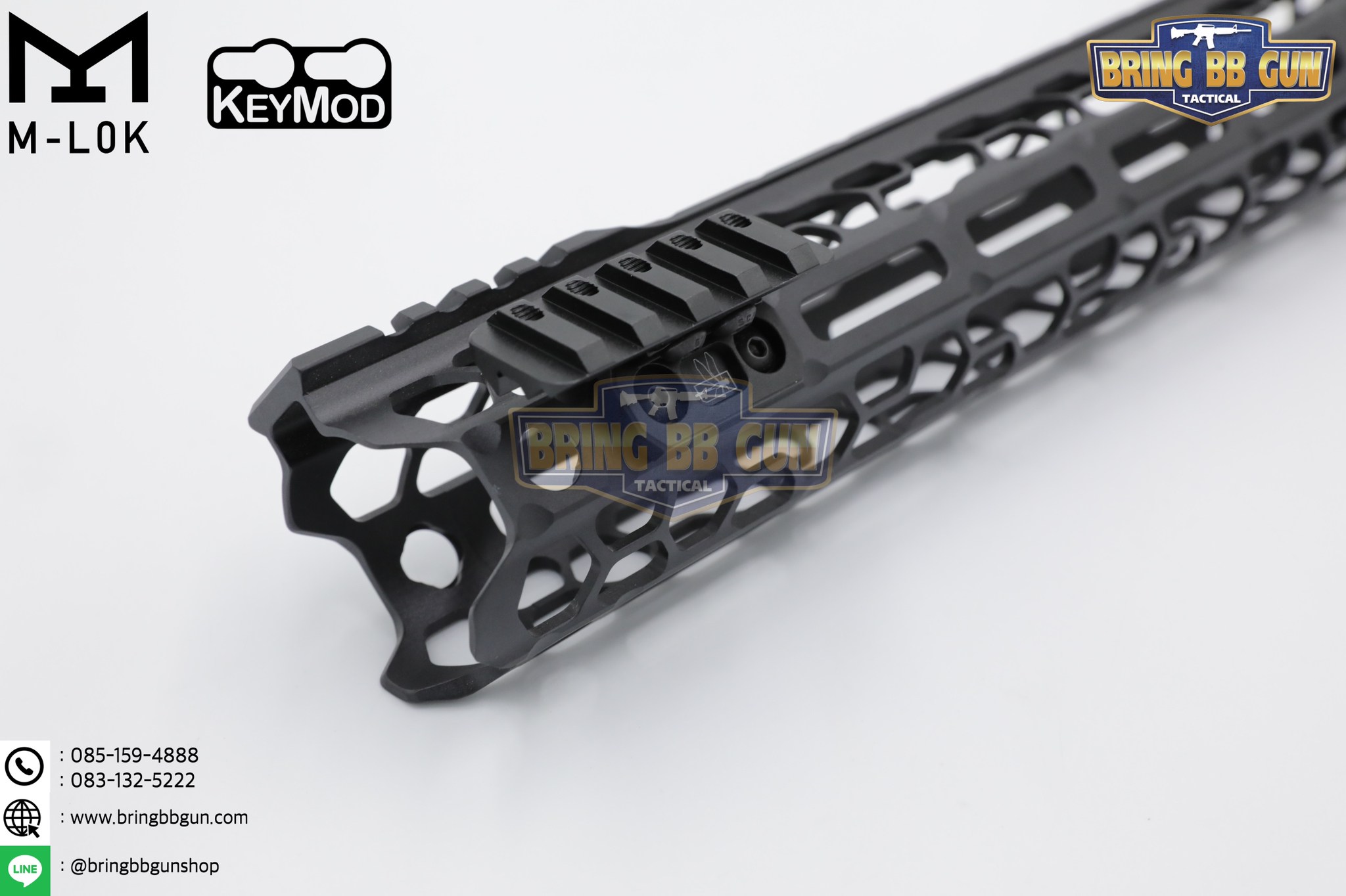 รางเฉียง Thorntail 2 ระบบ M-Lok/Keymod (รางเฉียง 45 องศา) (Thorntail 2 1913 M-Lok/Keymod offset Light Mount) (Offset Light/Optic Mount)