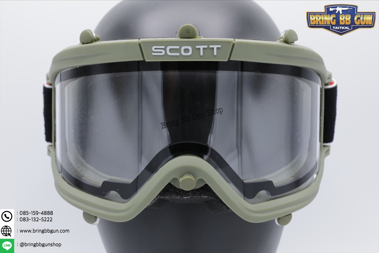 หน้ากาก Scott Mask เจน2 (รุ่นเลนส์สองชั้น)