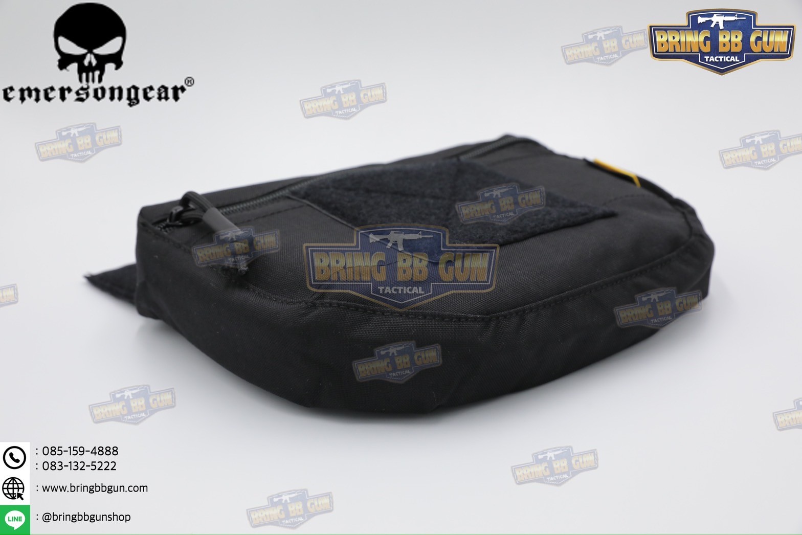 กระเป๋าจิงโจ้ติดเสื้อเวส ยี่ห้อ Emerson (EmersonGear armor carrier drop pouch/AVS JPC CPC) (Armor Carrier Drop Pouch) (Lower Accessories Pouch) (Drop Pouch)