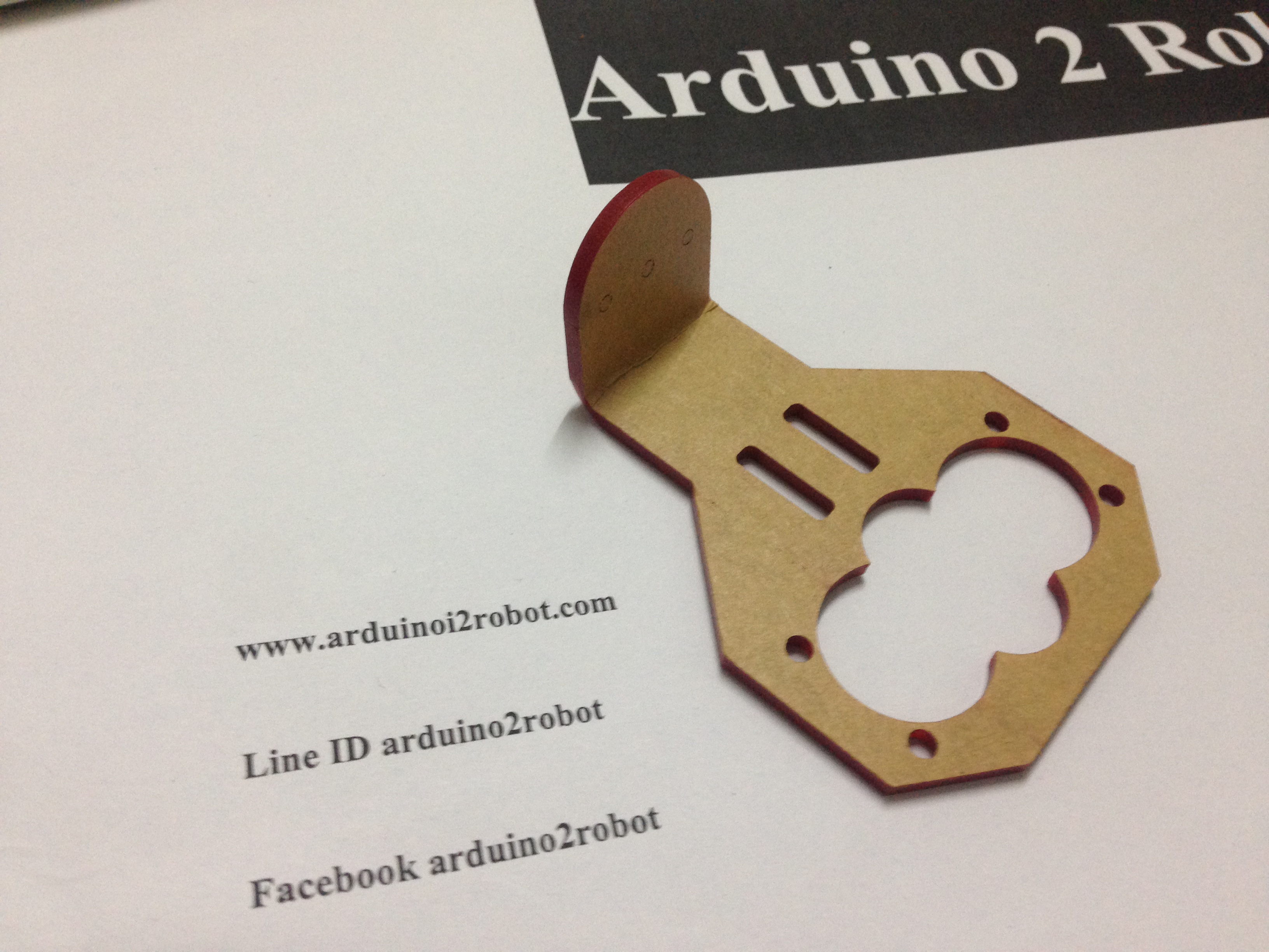 ฐานยึด Ultrasonic Sensor Mounting Bracket For HC-SR04 Smart Car