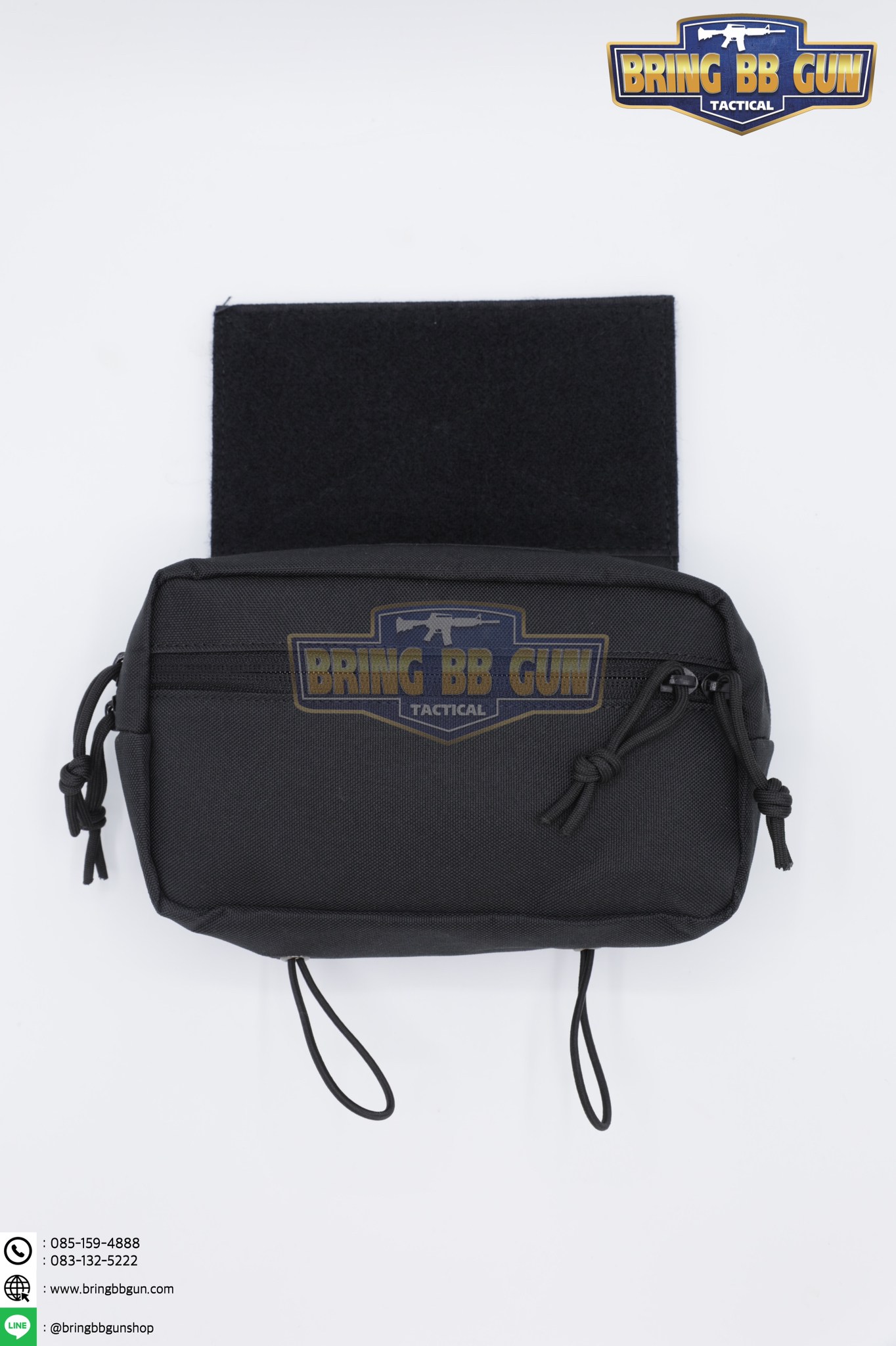 กระเป๋าจิงโจ้ติดเสื้อเวส ทรงสีเหลี่ยม (Drop Pouch) (Lower Accessories Pouch)