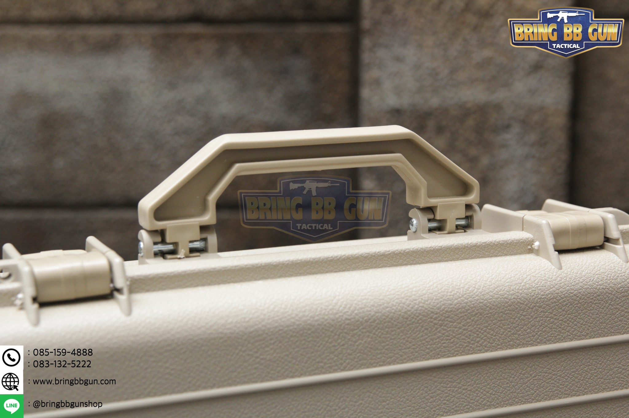 กล่องปืนยี่ห้อ Solid Case (Hard case) ขนาดภายนอก : 85*32*14 cm. ขนาดภายใน : 82*28.5*14 cm.