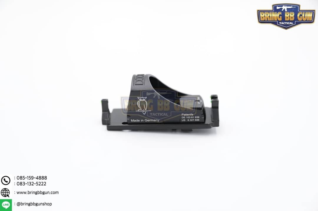 เพลทติดดอท Universal + ศูนย์เปิดเรืองแสง รุ่น Glock (Glock Universal mount)