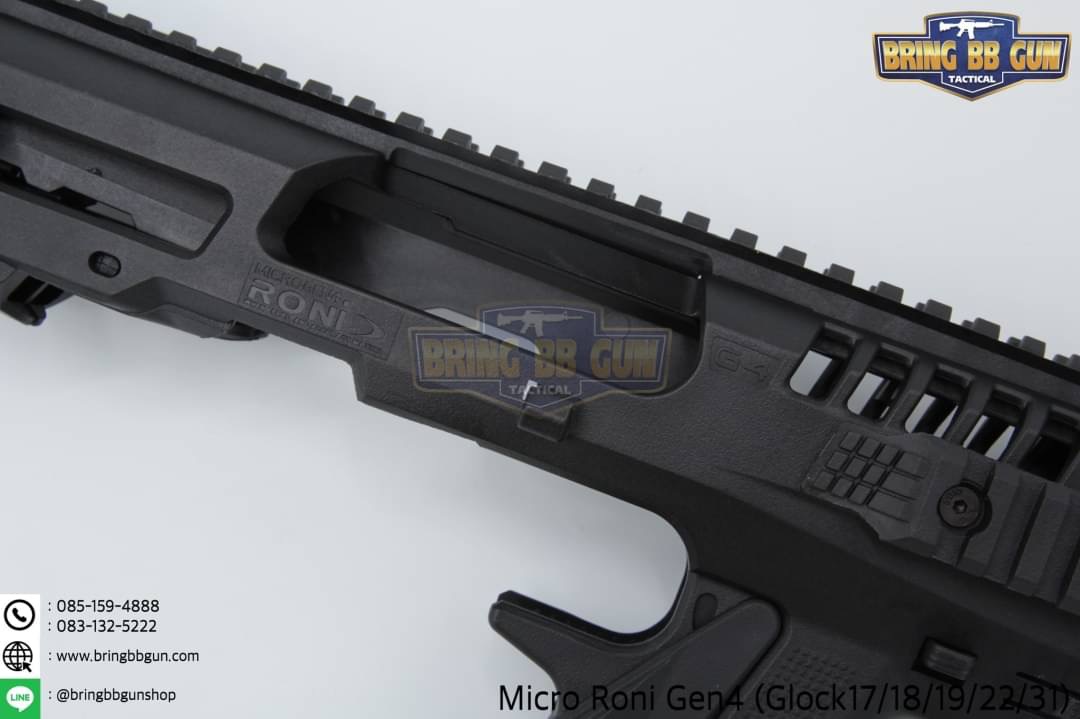ชุดประกอบปืนสั้น Micro Roni Gen4 สำหรับปืนGlock17/18/19/22/31 (Toy Version)