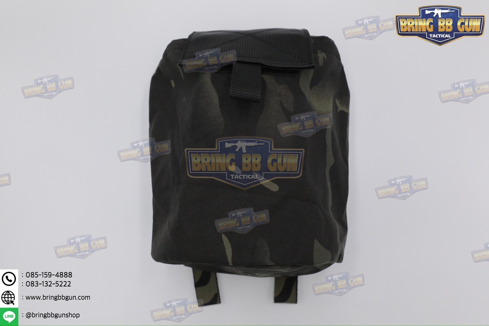 ถุงทิ้งแม็กกาซีน แบบพับได้ (ถุงเก็บอุปกรณ์) (Tactical Storage Bag) (Folding Magazine Recycling Bags) (Drop Pouch) (Dump Pouch)