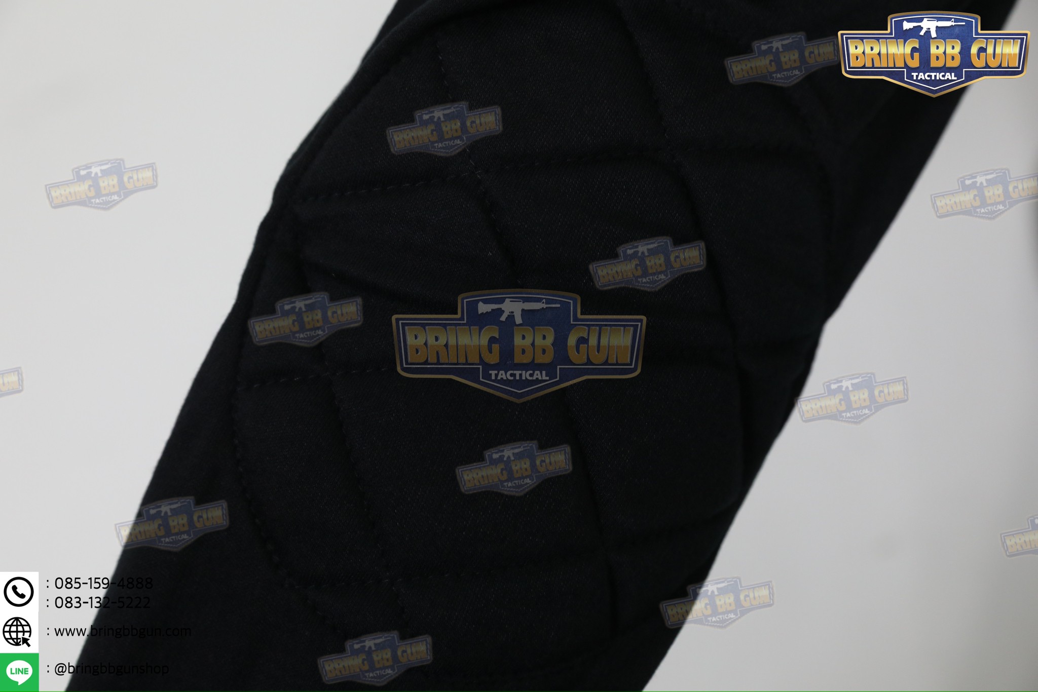 เสื้อยืดแขนยาว บุไหล่ คอกลม (ผ้า TC)