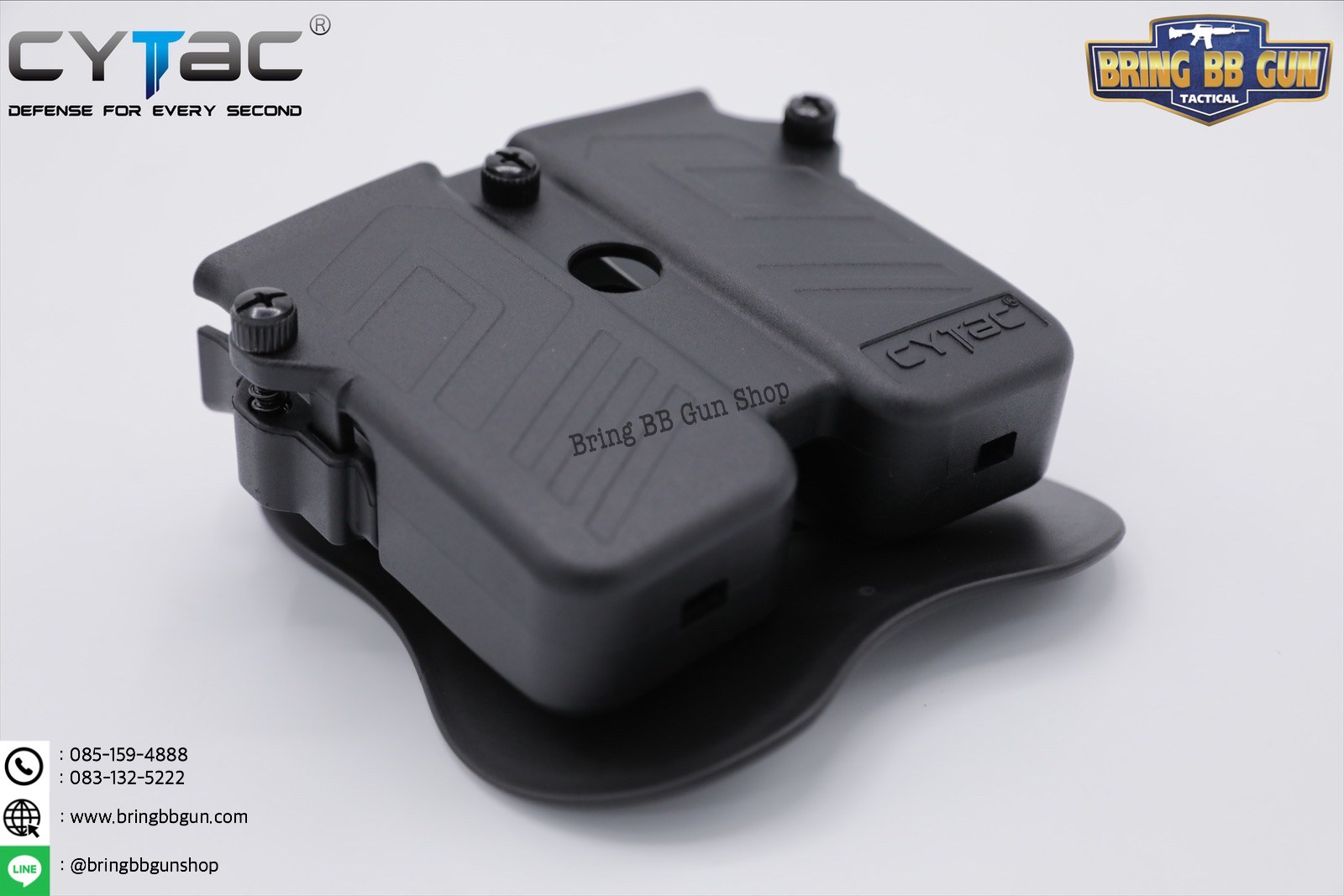 ซองแม็กกาซีนคู่ Universal ยี่ห้อ Cytac (Cytac ซองแม็กกาซีนคู่) (Universal Single Magazine Pouch)