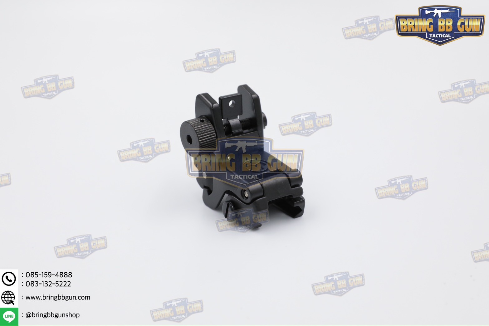 ศูนย์หน้า-หลังพับได้แบบโลหะ รุ่น MBUS