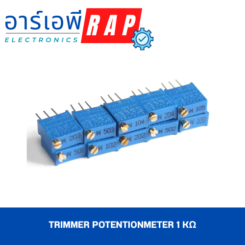 Trimmer potentionmeter 1 kΩ