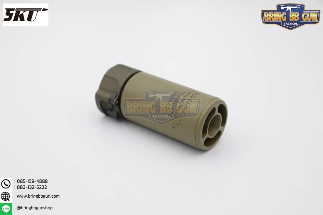 Tracer ทรง Surefire Warden 3.5” ยี่ห้อ 5KU (5KU SureFire Warden Blast Diffuser with Spitfire Tracer)