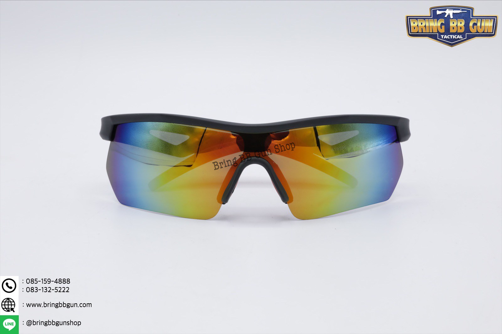 แว่นกันแดด เลนส์ Polarized (เลนส์โพลาไรซ์) รุ่น ทรงสปอร์ต
