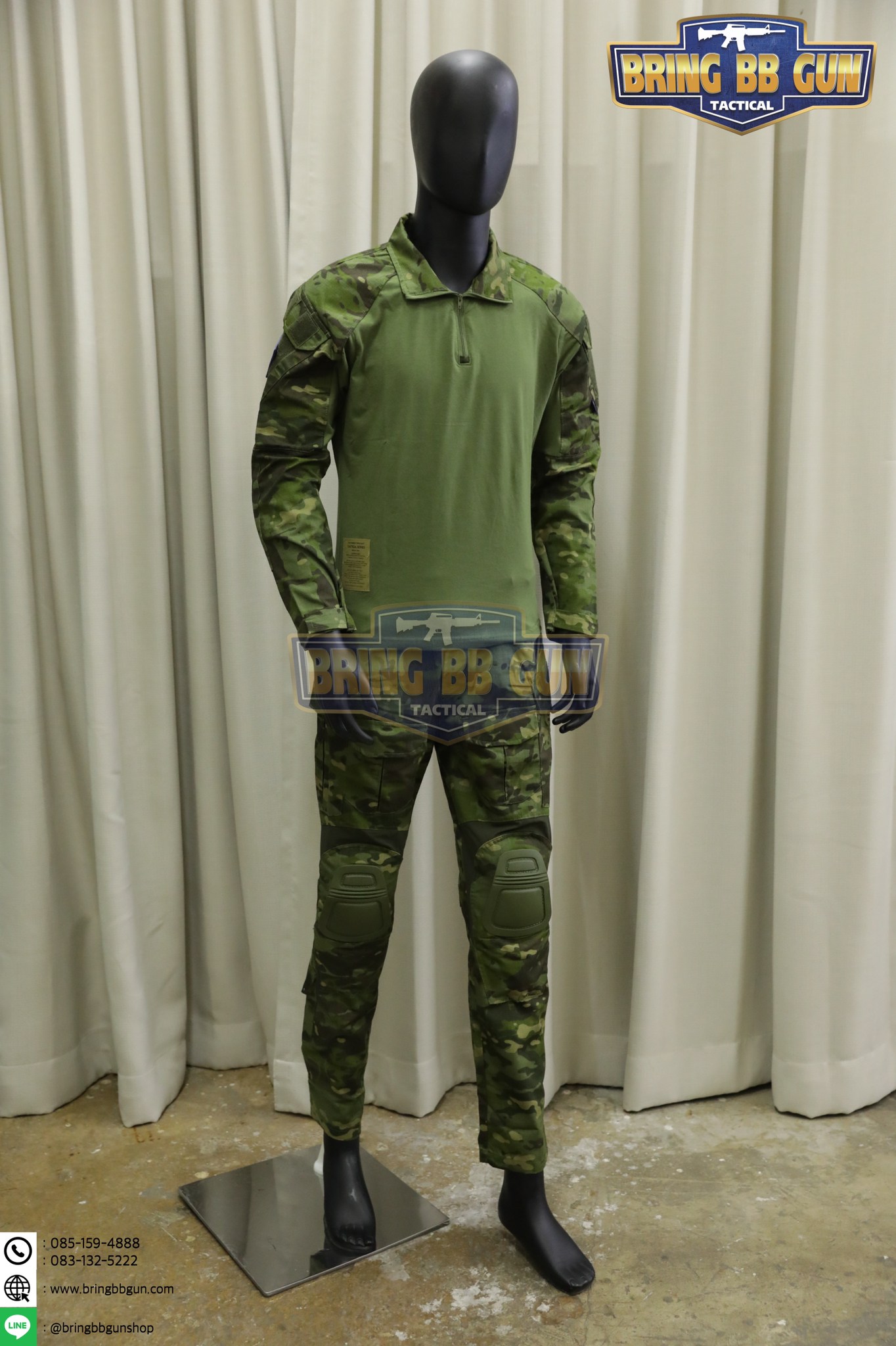 ชุดคอมแบทสูท Gen3 (Combat Frog Suit G3) (เสื้อ+กางเกง+สนับเข่า+สนับศอก)
