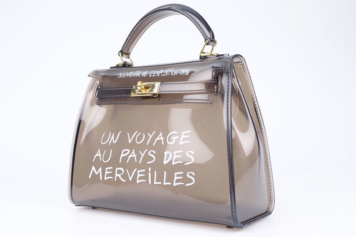 กระเป๋าเจลลี่เคลลี่ Jelly Kelly Bag กระเป๋าซิลิโคนจากเกาหลี สีดำ พร้อมส่ง