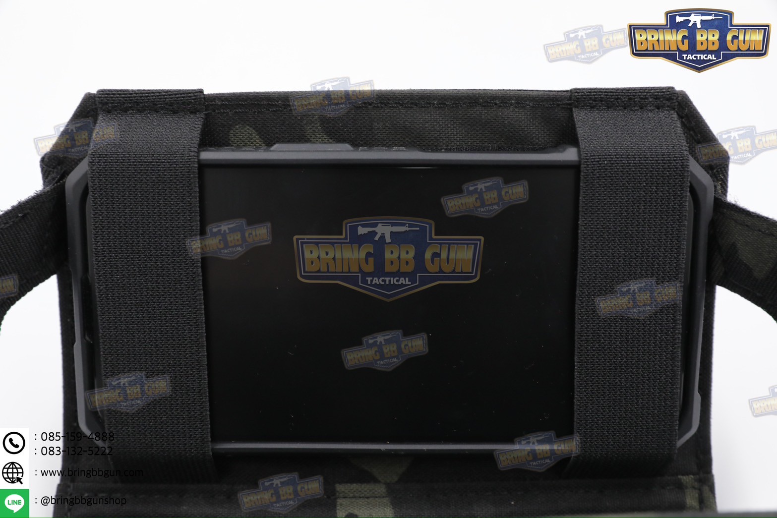 Tactical Phone Pouch เคสโทรศัพท์ติดเสื้อเวส ทรง Admin Pouch (Folded Navigation Board) (Navboard Fliplite Chest Smartphone Mount)