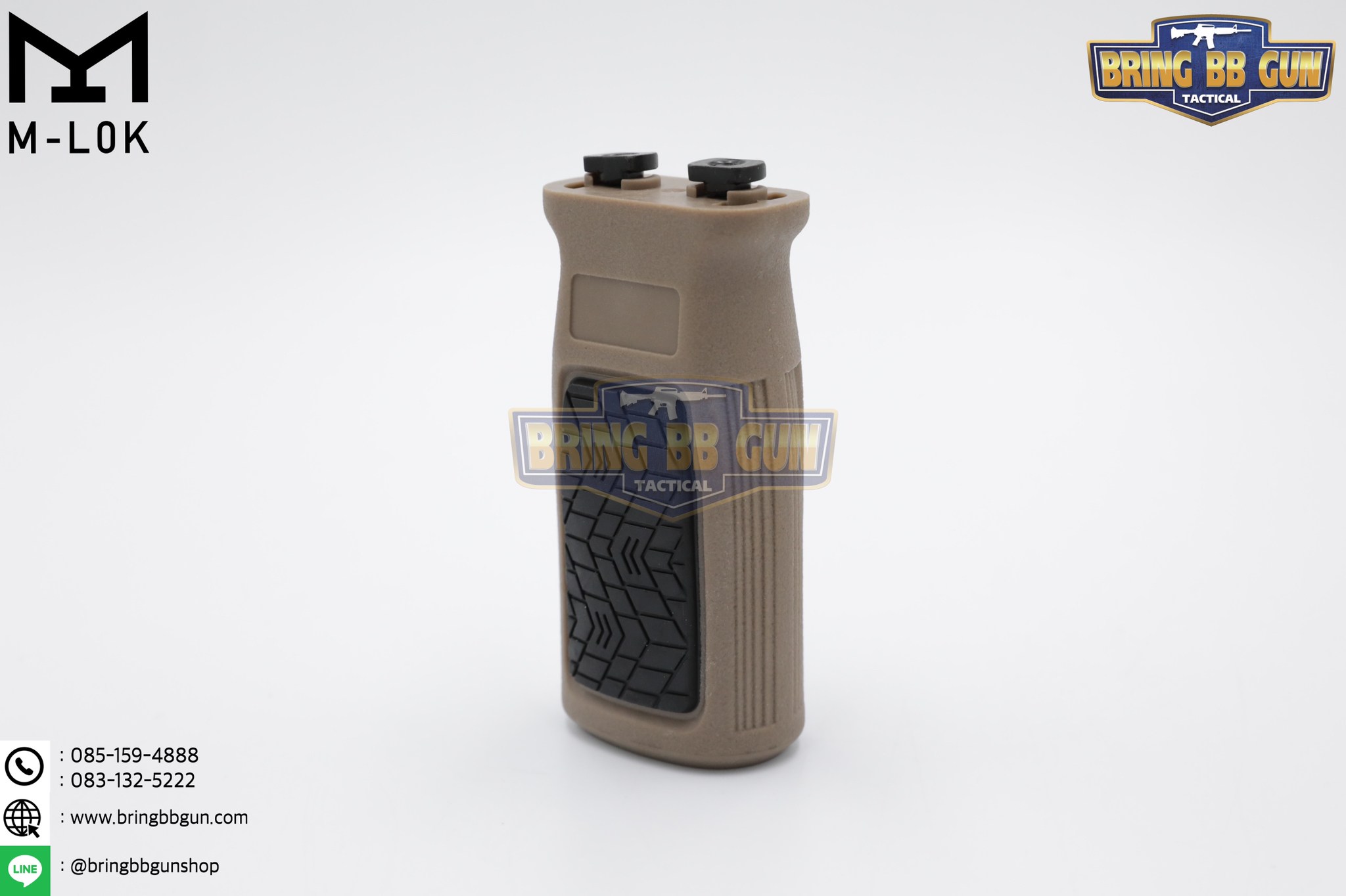 กริ๊ปมือหน้า Daniel Defense รุ่น Enhanced M-Lok (DANIEL DEFENSE ENHANCED M-LOK VERTICAL FOREGRIP)