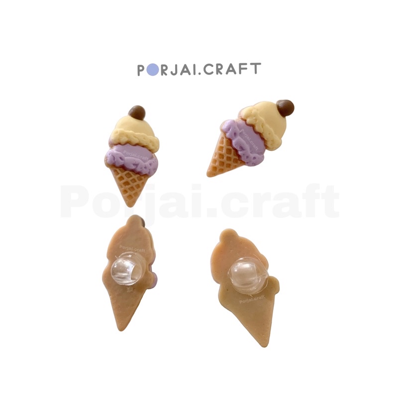 ลูกปัดไอศกรีม Icecream Beads 30mm