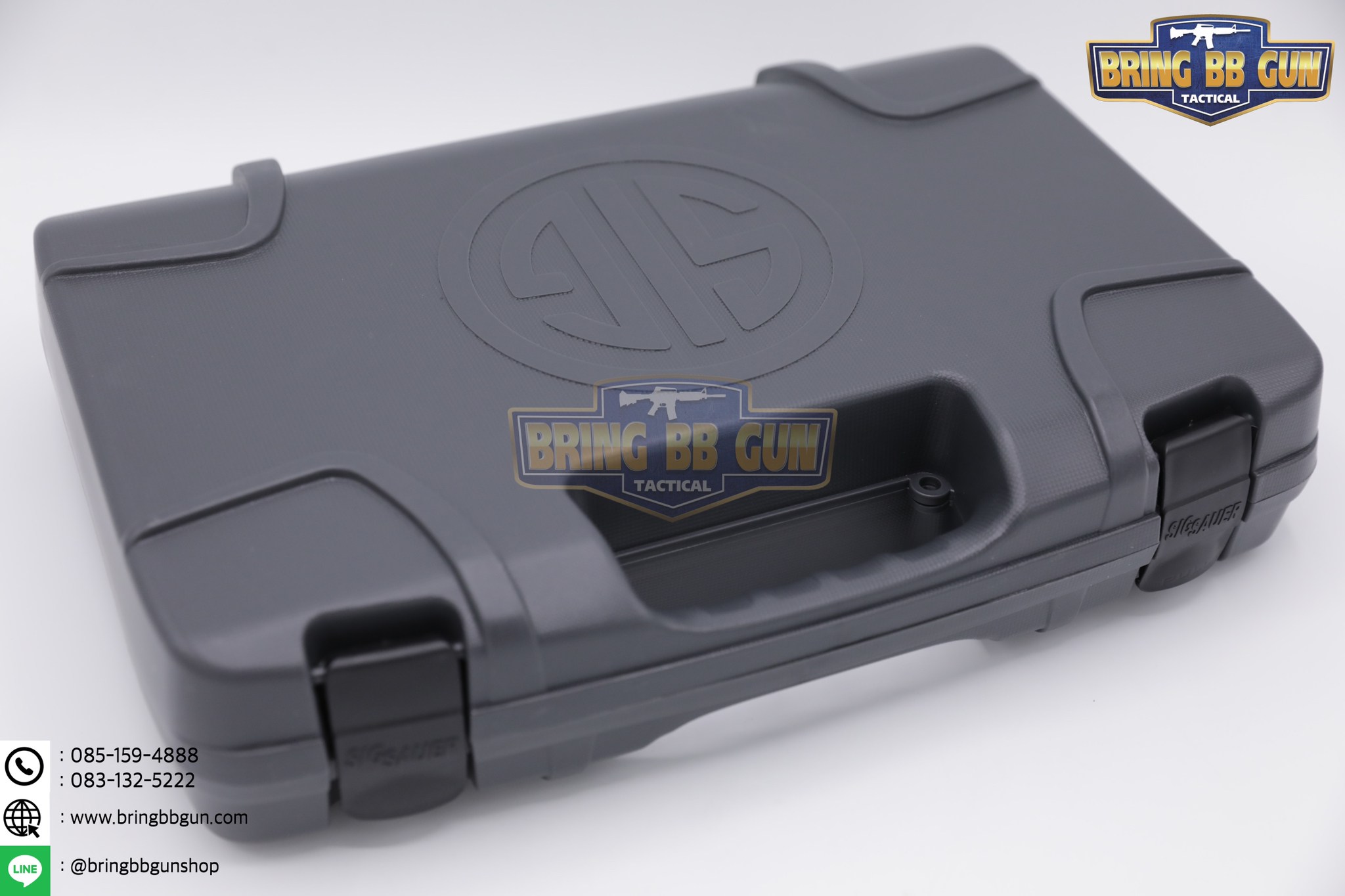 กล่องปืนสั้น Sig Sauer (กล่องปืนสั้น B10) (เคสกันกระแทรก) (Lockable Pistol Case)