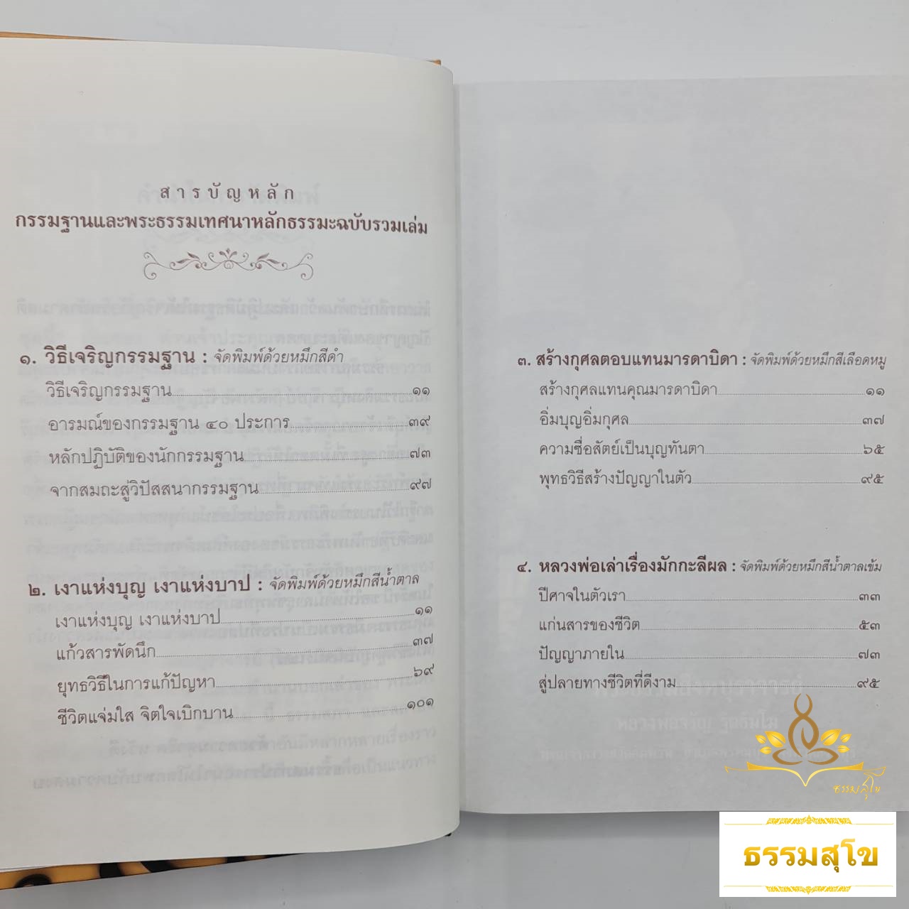 กรรมฐาน พระธรรมเทศนา หลวงพ่อจรัญ ฉบับรวมเล่ม (ปกแข็ง)