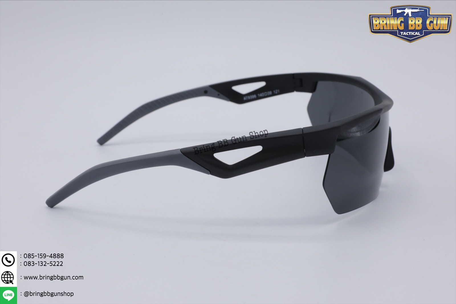 แว่นกันแดด เลนส์ Polarized (เลนส์โพลาไรซ์) รุ่น ทรงสปอร์ต