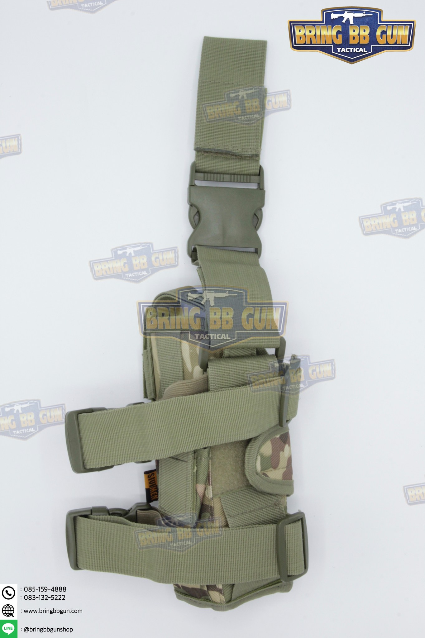 ซองปืนผ้ารัดต้นขา (สามารถใส่ได้ทุกรุ่น)