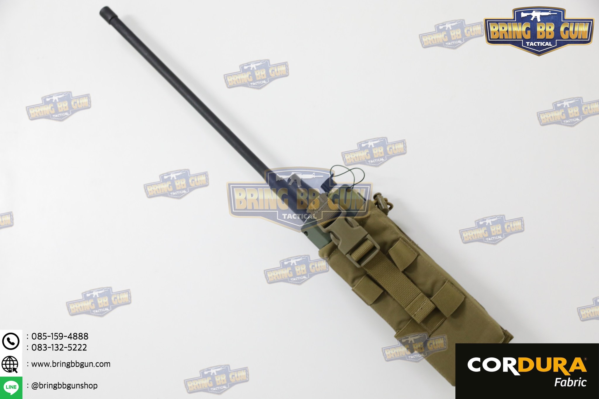 เพ้าวิทยุสื่อสาร สำหรับวิทยุ PRC-152 ซองวิทยุสื่อสารแบบผ้า (PRC-152 drop-down Radio Pouch) (Radio Holder)