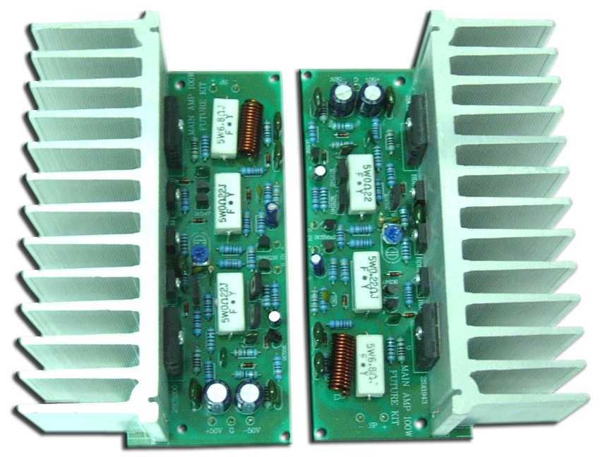 FA667 POWER AMP OCL 100+100W STEREO R1% ลงปริ้นท์