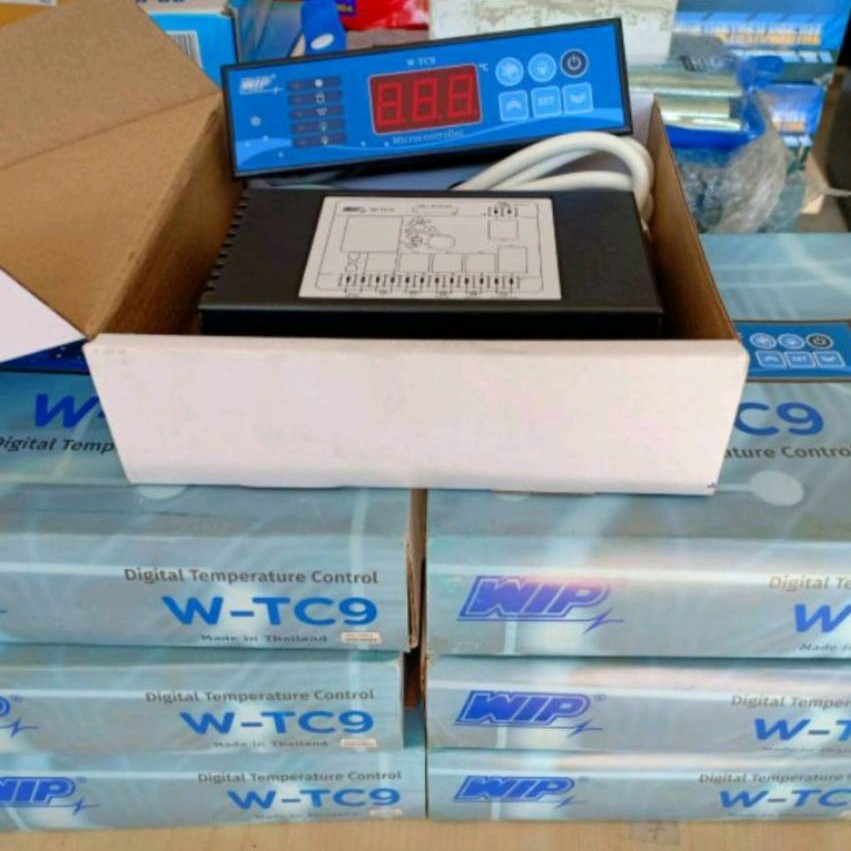 0000420 ชุดควบคุมตู้แช่ ตู้เย็น ตัวควบคุมอุณหภูมิ ตู้เย็น WTC9 Digtal Temperature control W-TC9