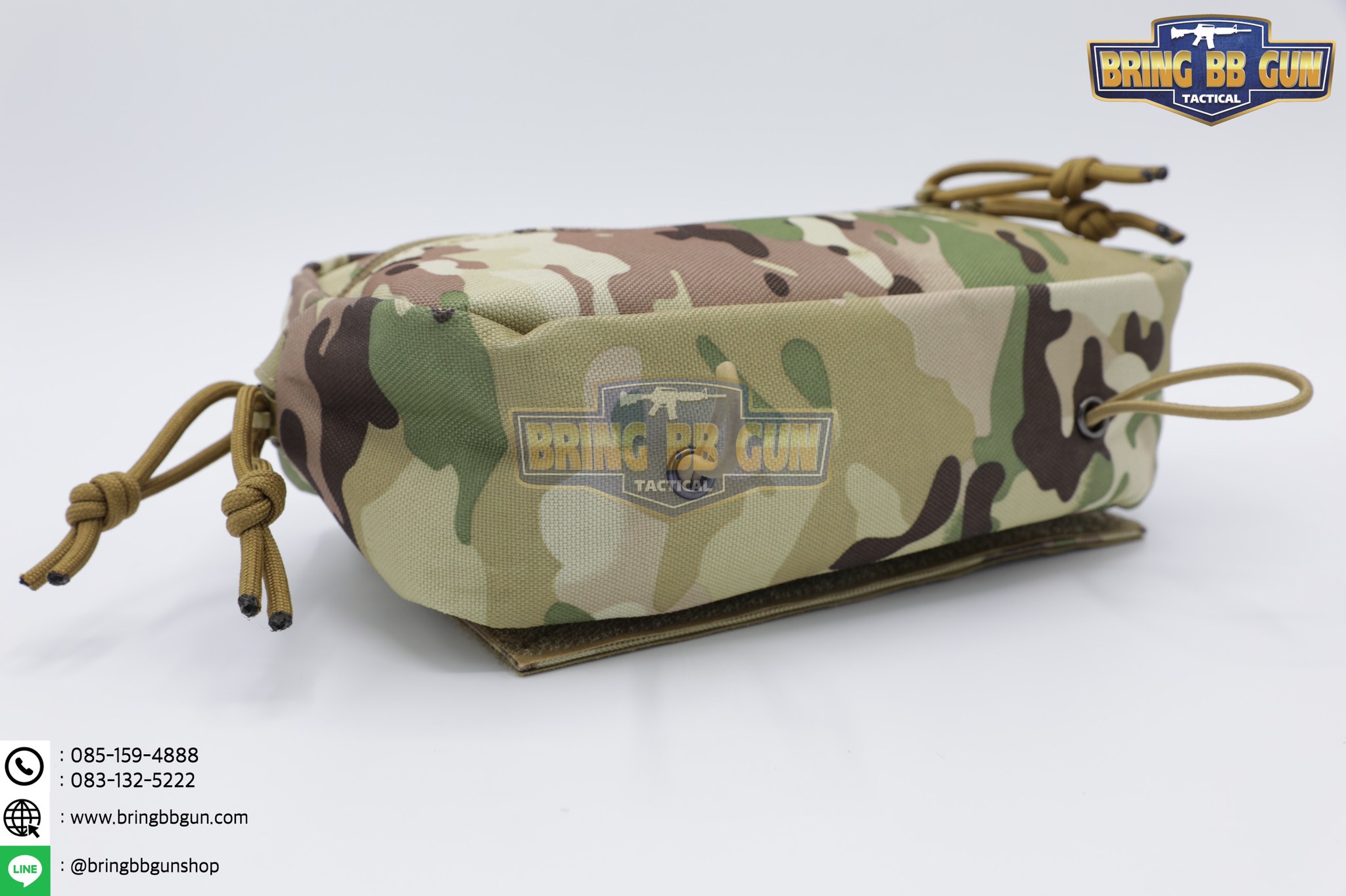 กระเป๋าจิงโจ้ติดเสื้อเวส ทรงสีเหลี่ยม (Drop Pouch) (Lower Accessories Pouch)